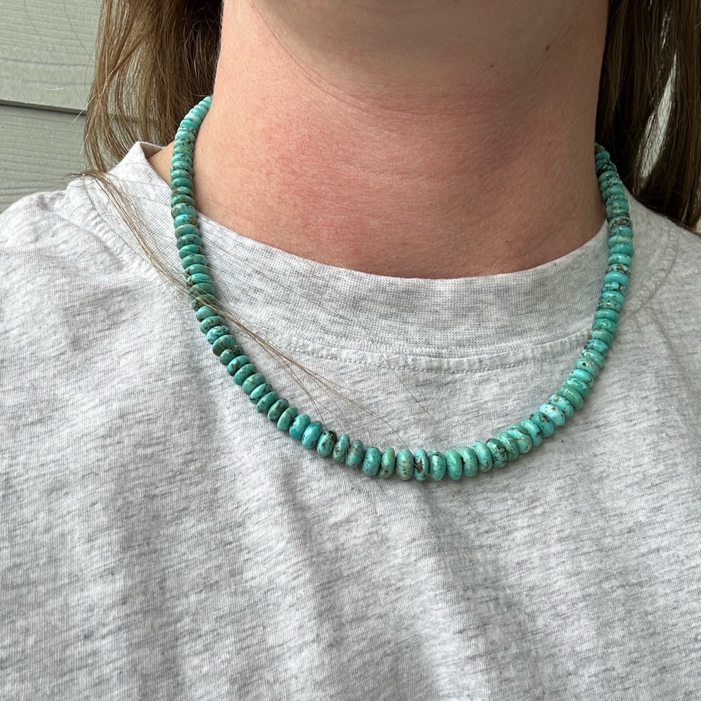 Turquoise Beaded Necklace